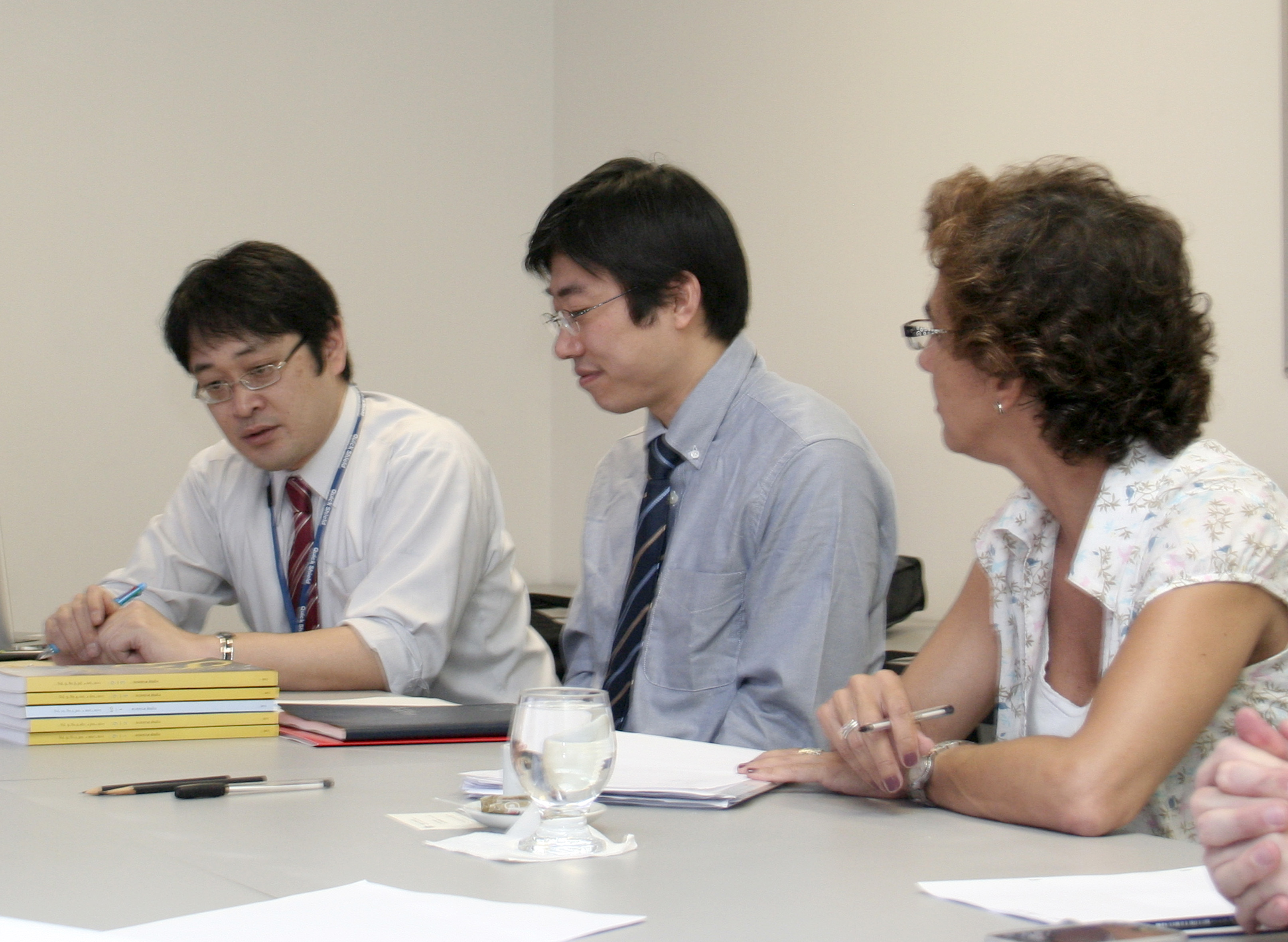 Susumo Saito, Dapeng Cai and Sylvia Dantas